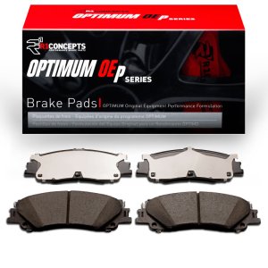 Toyota Sequoia Brake Pads - Rear - R1 Concepts - Optimum OE - `22-`26 Toyota Sequoia Brake Pads - Rear - R1 Concepts - Optimum OE - `22-`26